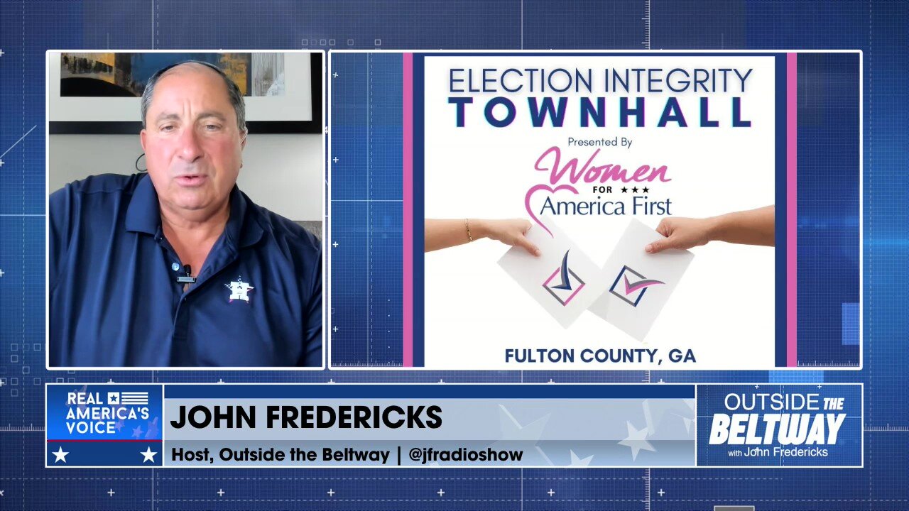 John Fredericks Gets Fired Up at WFAF Georgia Election Integrity Townhall