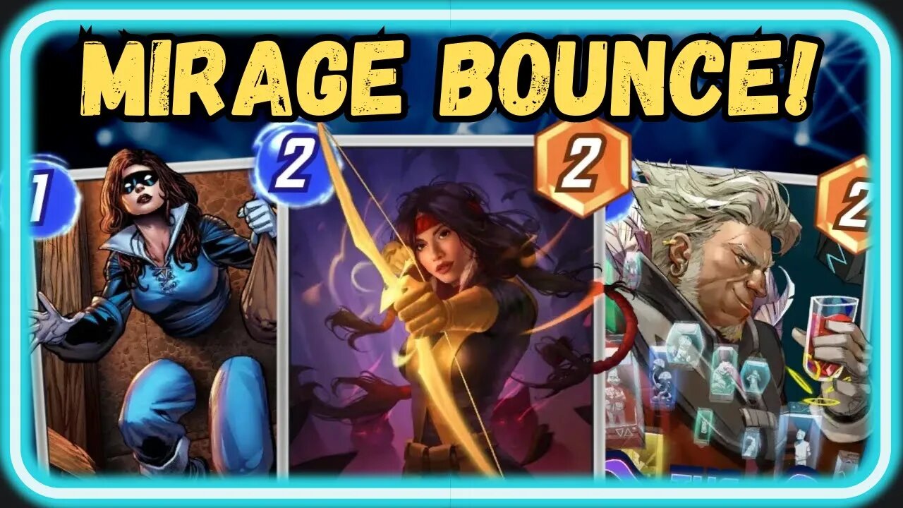 Mirage Goes Crazy With New Bounce! | Deck Guide Marvel Snap