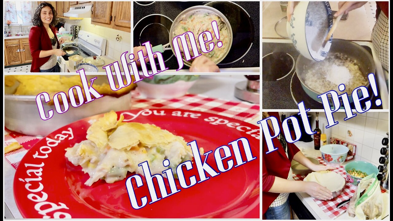COOK WITH ME| Chicken Pot Pie 🥧 | Delish