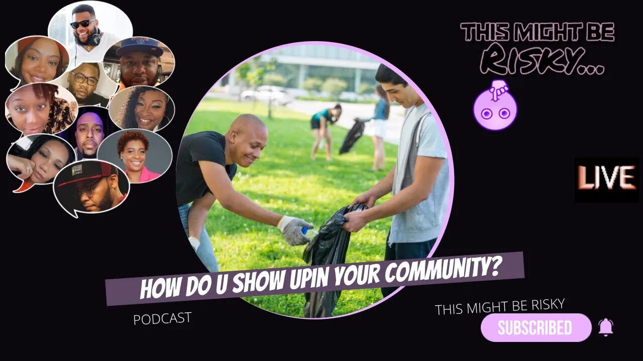 HAMP ASKS THE PANEL HOW THEY SHOW UP IN THE COMMUNITY THEN THIS HAPPENS!