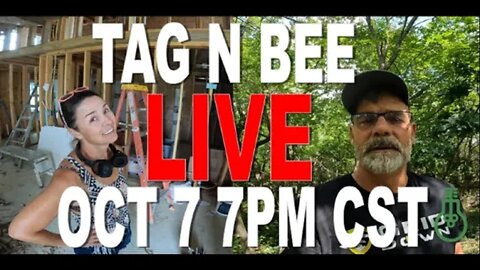 LIVE WITH TAG AND BEE