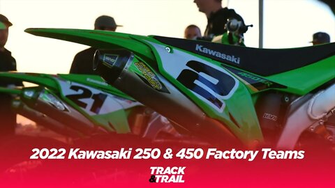 2022 Kawasaki 250 & 450 Factory Teams