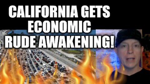 CALIFORNIA GETS ECONOMIC RUDE AWAKENING, BUSINESS EXODUS = LOST TAXES, ELECTRIC CARS NEED GAS