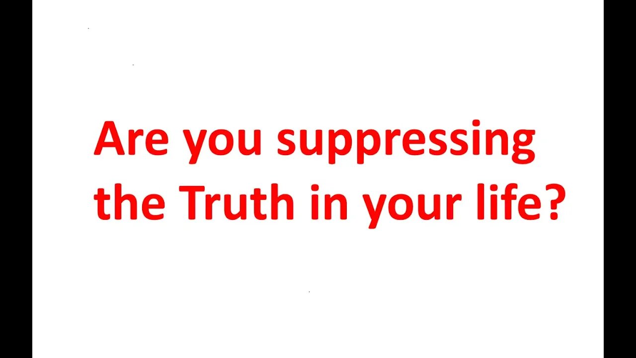 1/8/2023 - Session 1-The Essence of God - Veracity #6 - Are you suppressing the Truth in your Life?