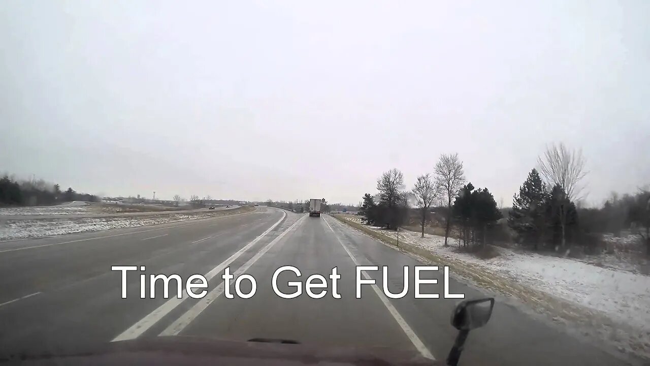 Delivering in Michigan - Fueling - waiting to unload