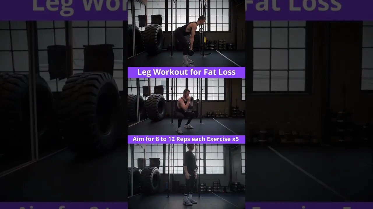 Leg Workout for Fat Loss.