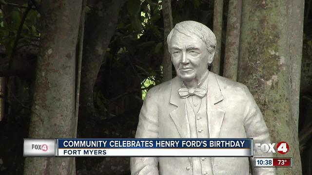 Community Celebrates Henry Ford's Birthday