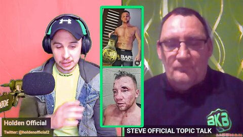 Steve & Ronan discuss the BRUTAL Danny Christie vs Anthony Holmes BKFC fight