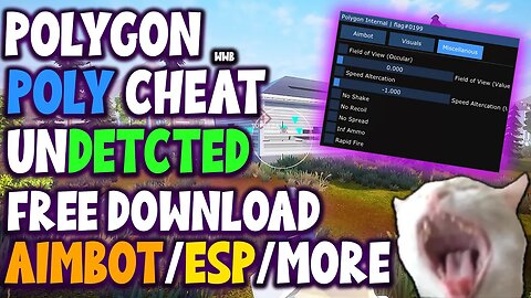 Polygon (Best Free cheat) Aimbot / ESP / Rapid Fire / Unlock all / Undetected [Free Download]