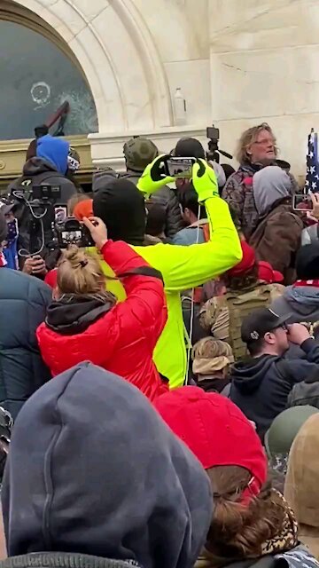 That isn't us that was antifa