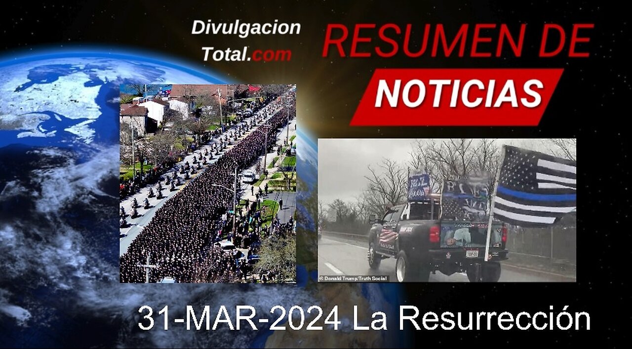 31-MAR-2024 Momia de Nazca Desaparecida, Trump en Funeral de Policía, Biden Contra Cristianos y más