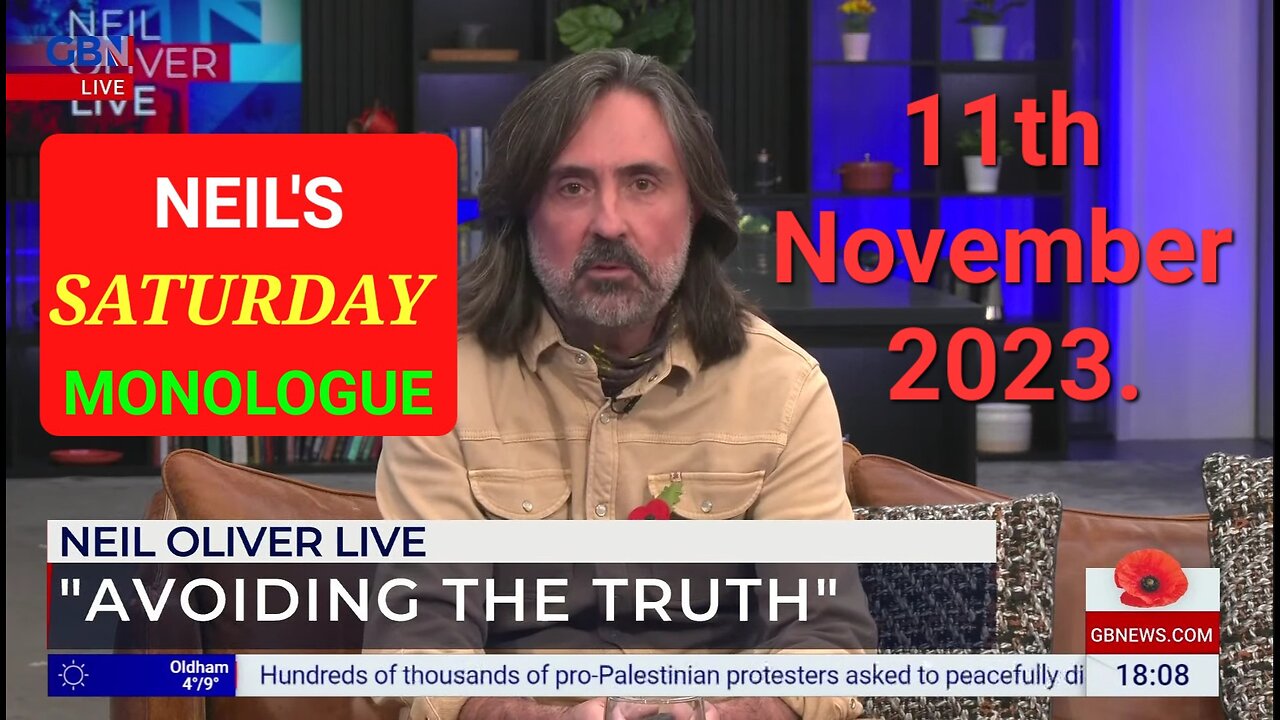 Neil Oliver's Saturday Monologue - 11th November 2023..