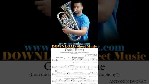 Smoothest Tone: 🍏Flugelhorn or 🍊Euphonium??? #dvorak #goinghome #euphonium #flugelhorn #comparison