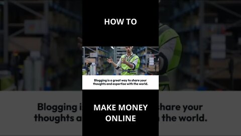 HOW to MAKE MONEY ONLINE - N.2 #shorts