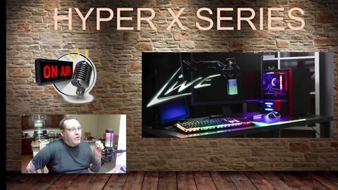 THE HYPER X S SERIES WITH RGB controlled lighting