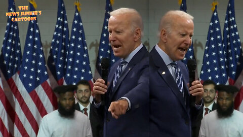 Grandpa Joe is outraged and yells at the audience about how damaging bullets are.