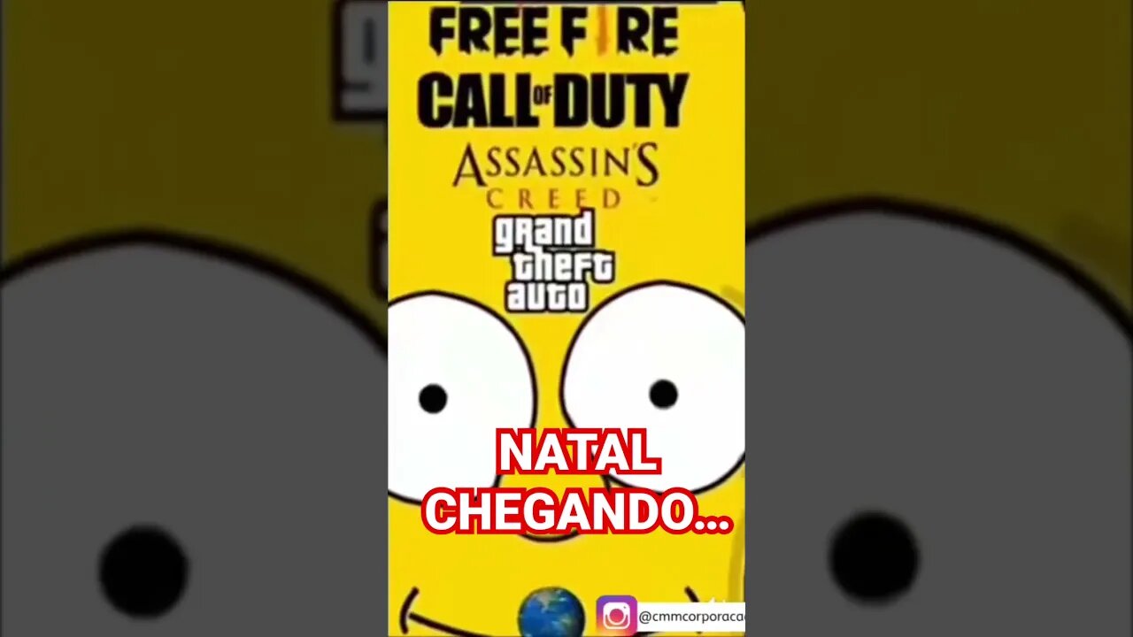FELIZ NATAL CAMBADA…. APROVEITEM SEUS PRESENTES!!! #gta #freefire #assassinscreed