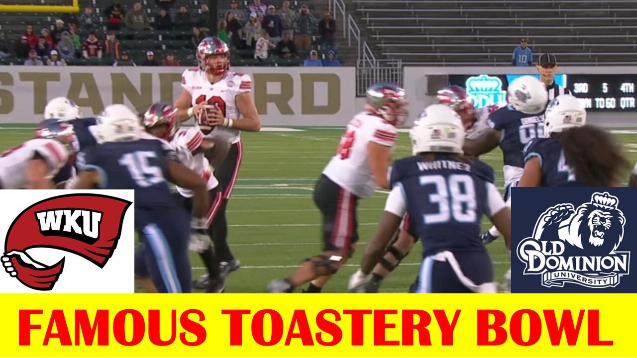 Western Kentucky vs Old Dominion Football Game Highlights, 2023 Famous Toastery Bowl