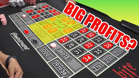 "6 Spins to $1400 with my Roulette Strategy"