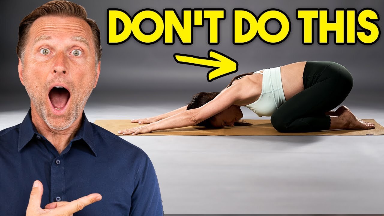 Stop doing This for Low Back Pain !