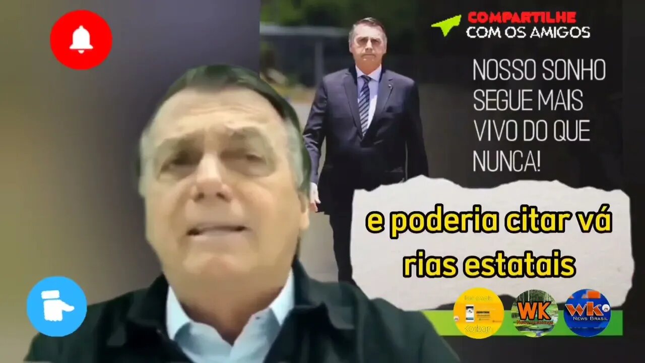 Ouça o Bolsonaro falando sobre o Porto de Santos