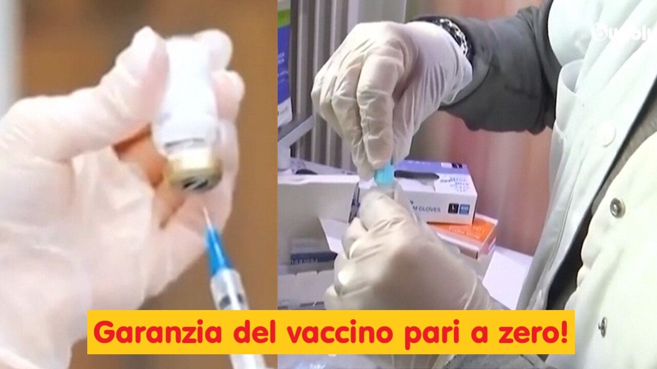 Garanzia del vaccino pari a zero!