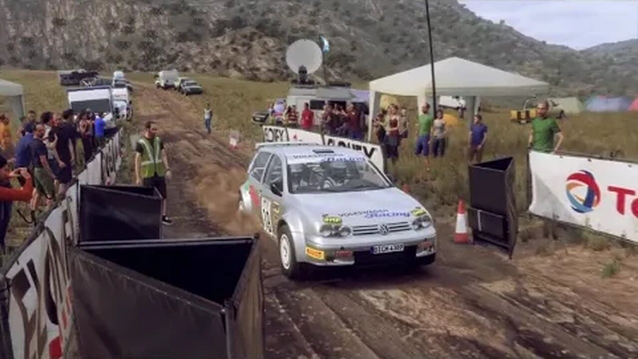 DiRT Rally 2 - Replay - Volkswagen Golf Kitcar at San Isidro