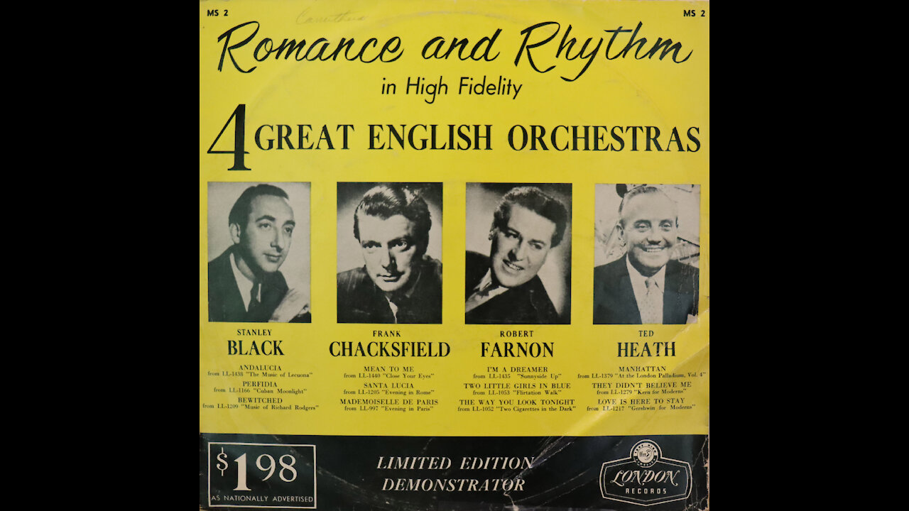 Romance And Rhythm - 4 Great English Orchestras (circa 1960)