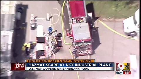 Hazmat scare sent employee running for exit