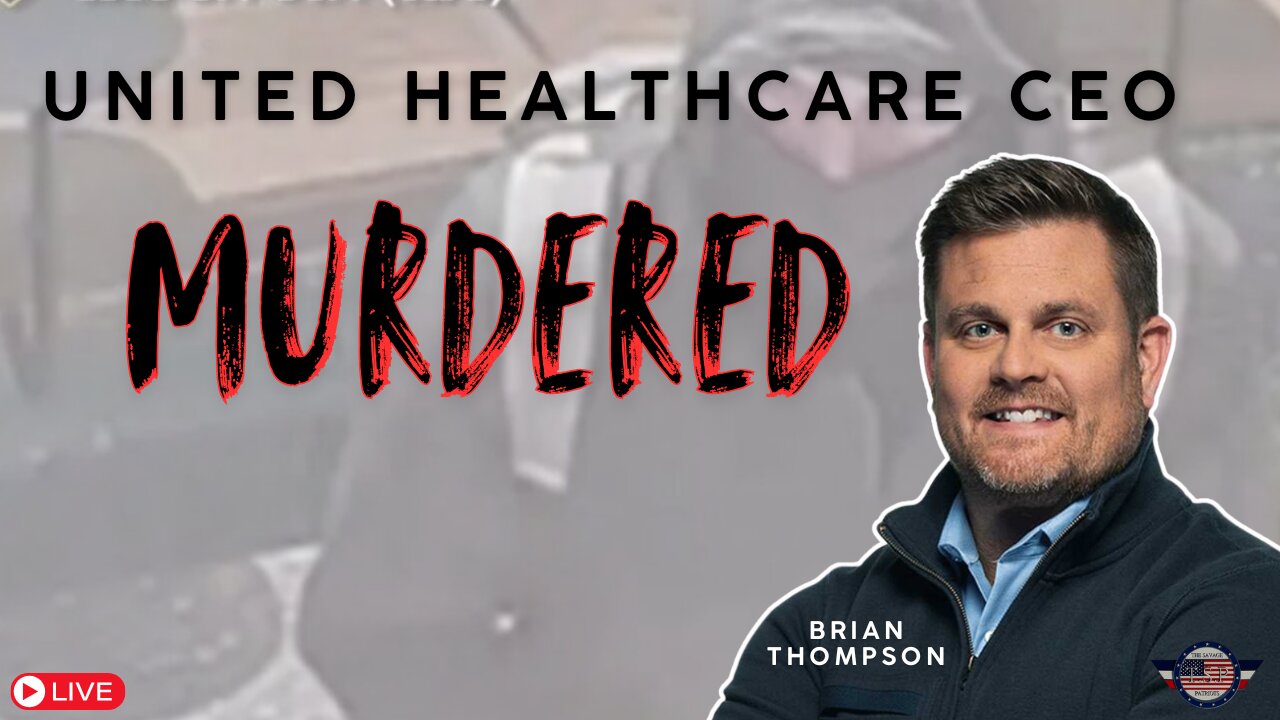 United Healthcare CEO Murdered!!!!