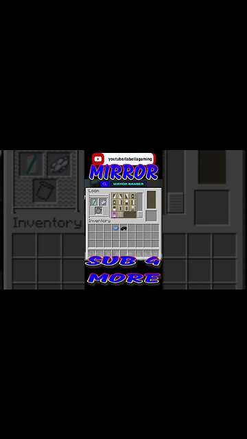 Mirror Banner | Minecraft