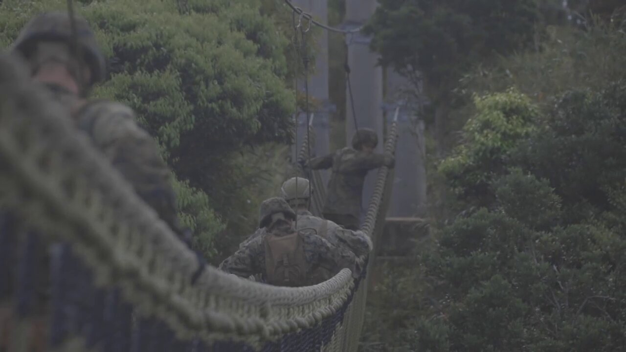 Marines Conduct the Basic Jungle Skills Endurance Course