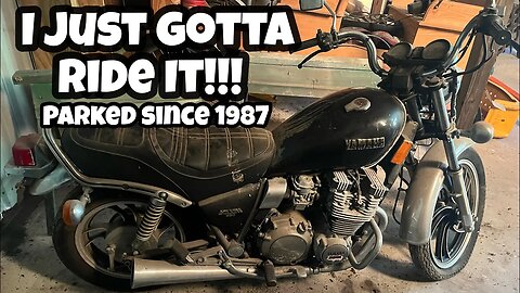 Will It Run and Drive? Let's find out. Found a 1981 Yamaha Maxima 650 in an old building...