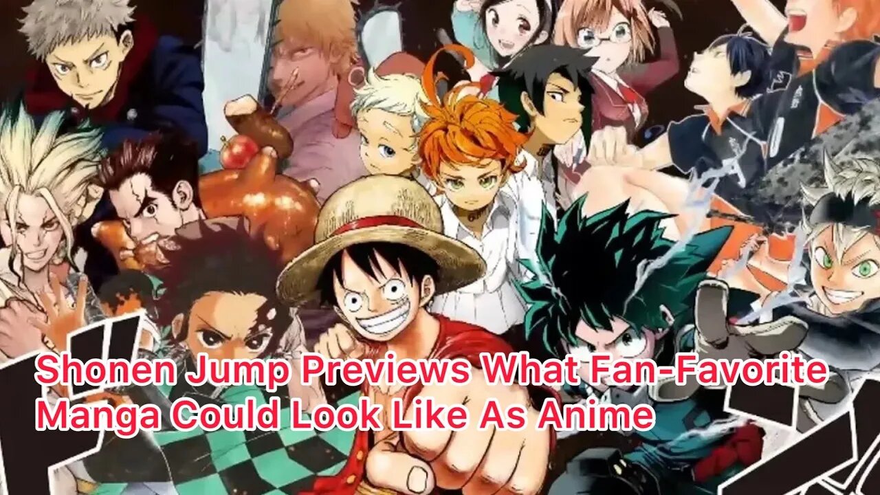 Shonen Jump Previews What Fan-Favorite Manga Could Look Like As Anime