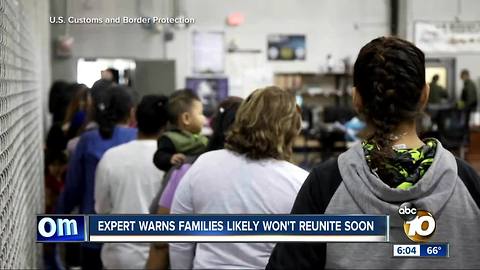 Migrant families may never be reunited, expert says