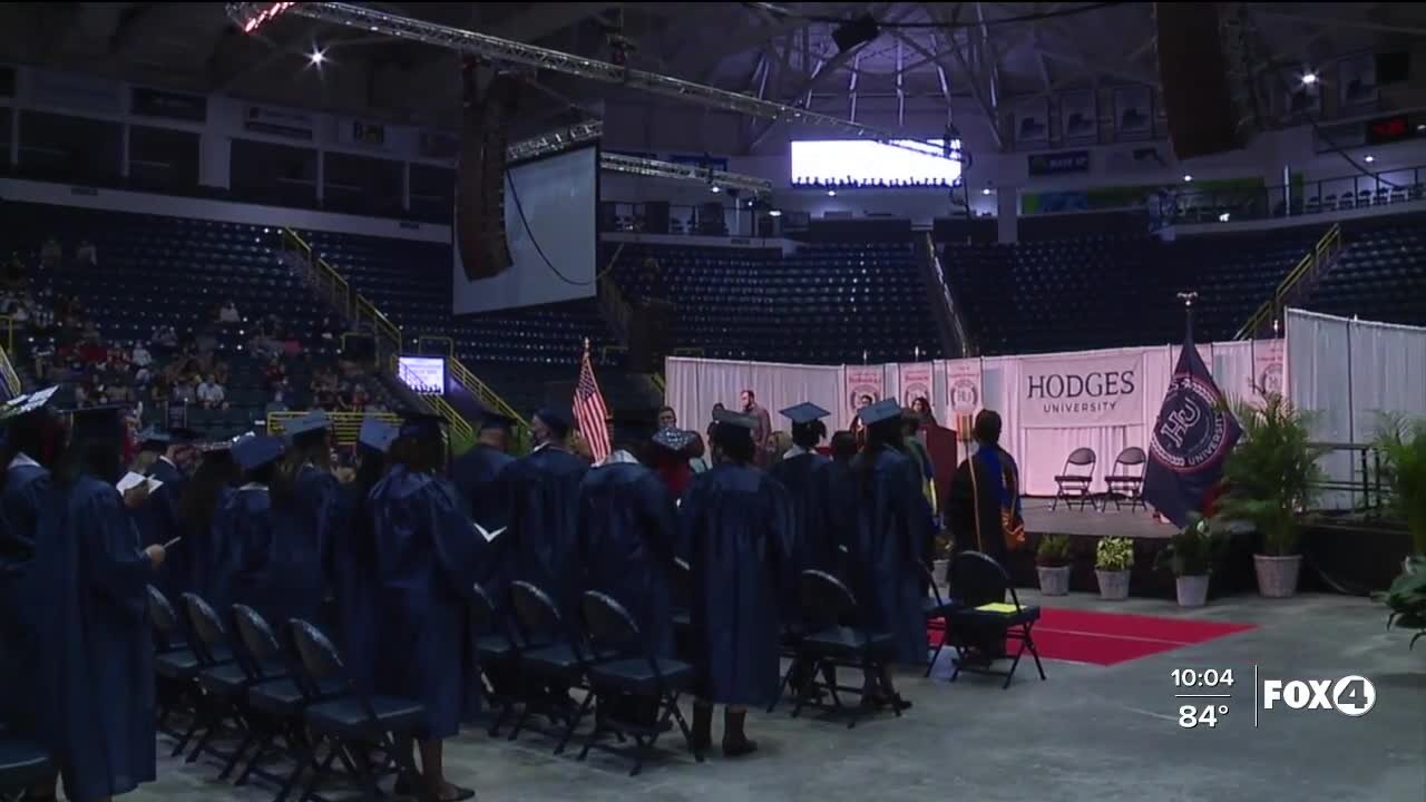 Hodges University holds graduation ceremony for Class of 2020 and 2021