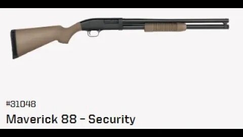 Mossberg Maverick 88 Security 12 gauge unboxing, specs, general overview.