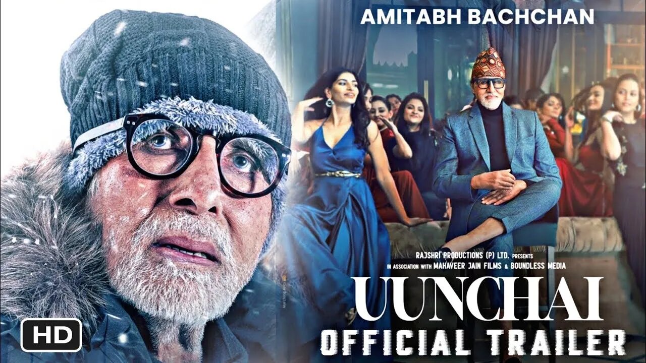 Uunchai "उंचाई" Official Trailer | Amitabh Bachchan, Anupam Kher, Boman Irani