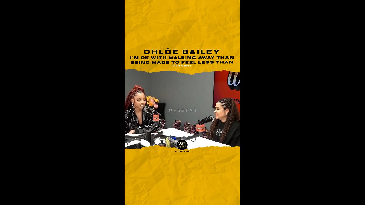 @chloebailey I’m ok with walking away than being made to feel less than