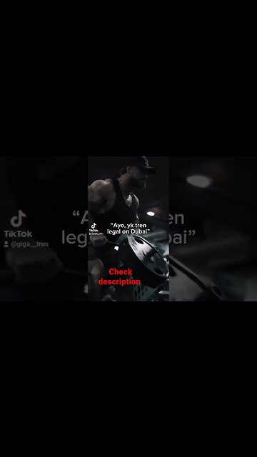 Tren legal in dubai. #ZYZZ #BODYBUILDING #AESTHETICS