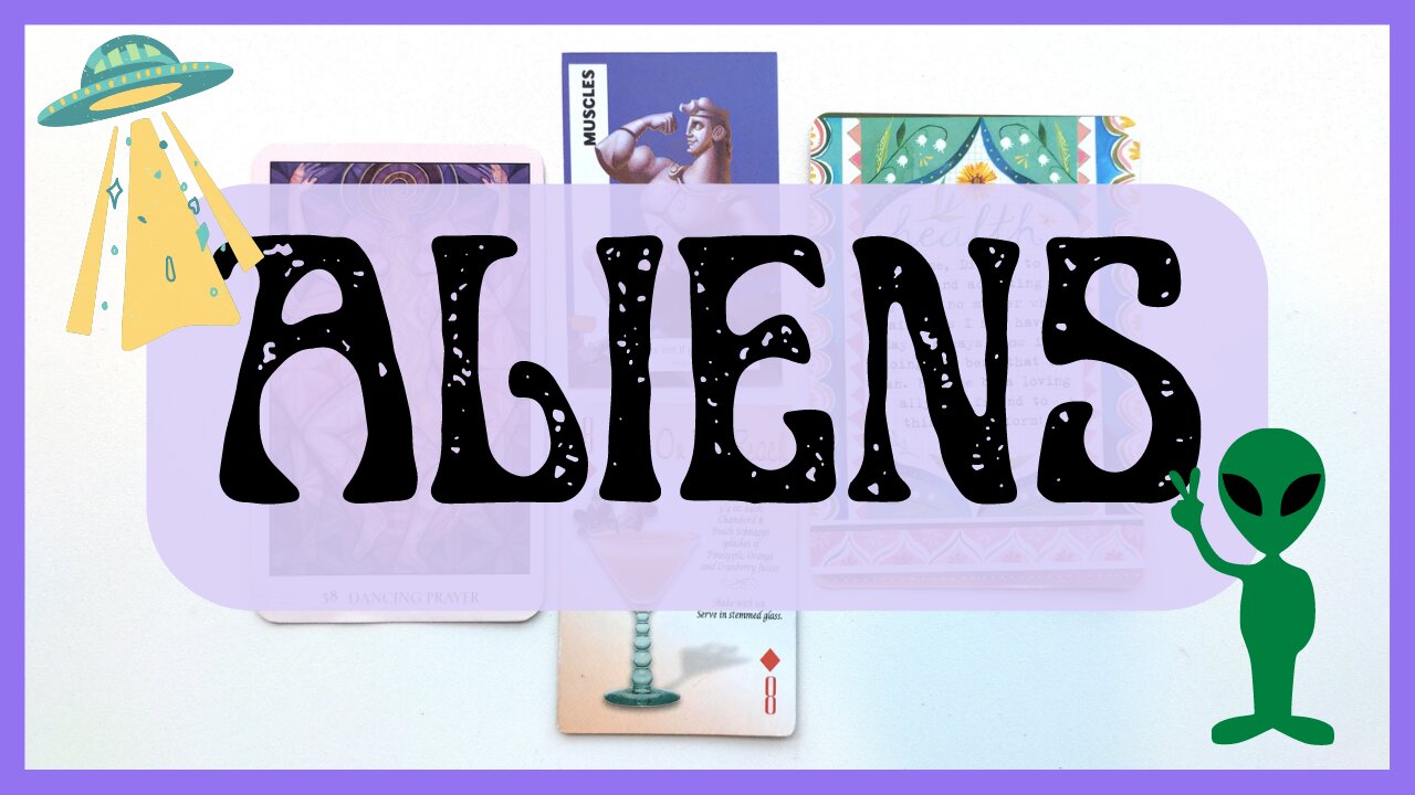 ALIENS!! 👽🚀 What are they? 👽🚀 Oracle Card Reading