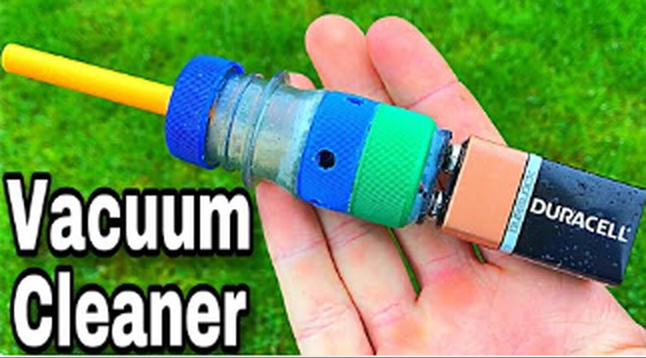 How to Make Vacuum Cleaner with plastic bottle at home