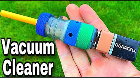 How to Make Vacuum Cleaner with plastic bottle at home