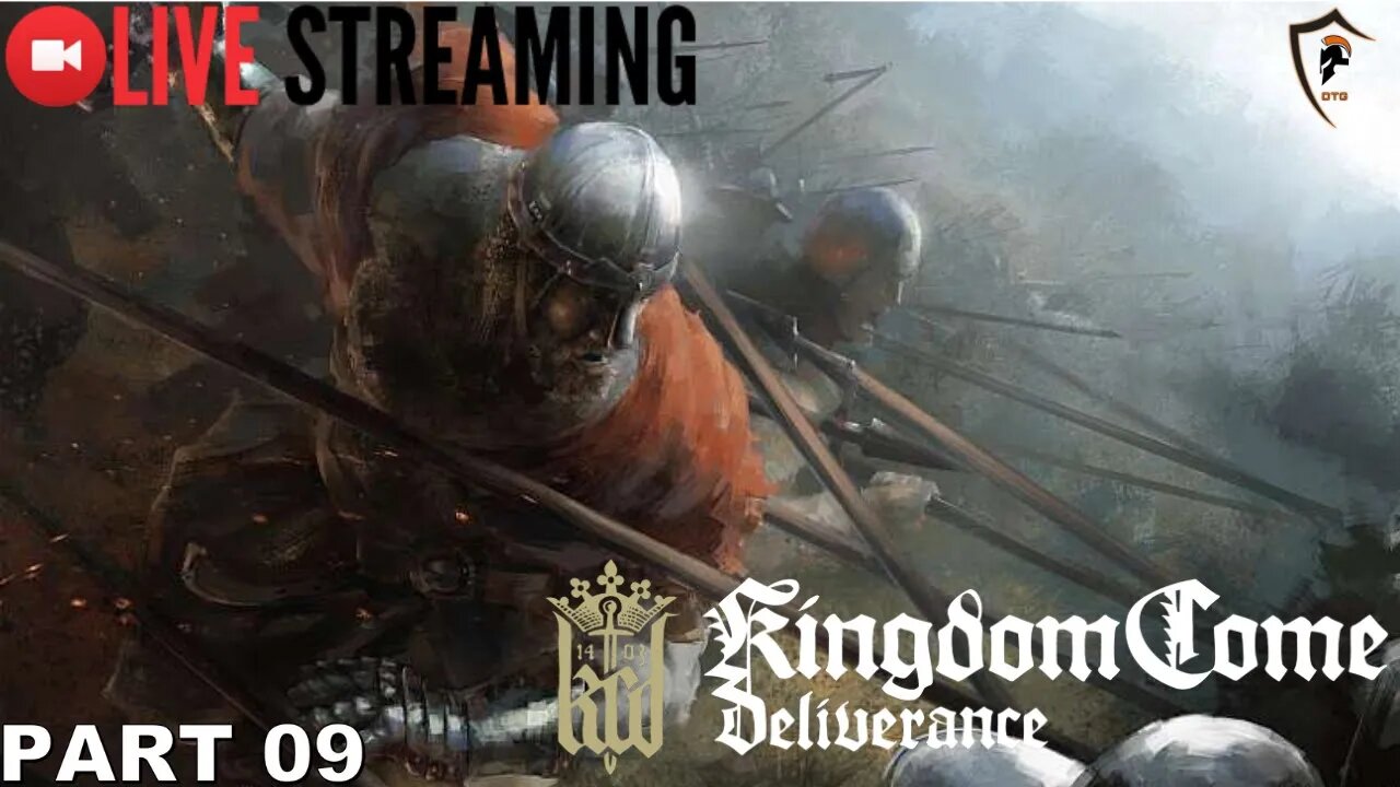 LIVE NOW - Kingdom Come: Deliverance Hardcore Playthrough - Part 9