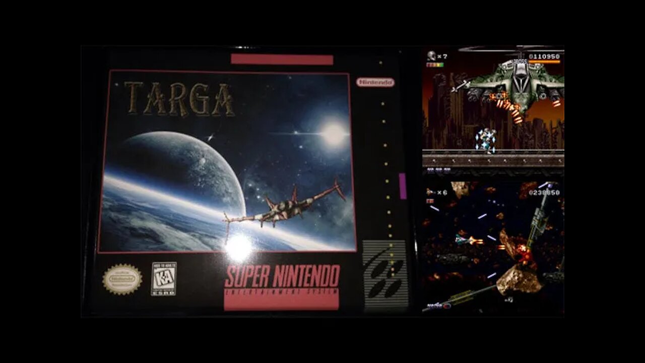 UNRELEASED PROTOTYPE: Targa for the Super Nintendo - Shooter from the Creator of Turrican!