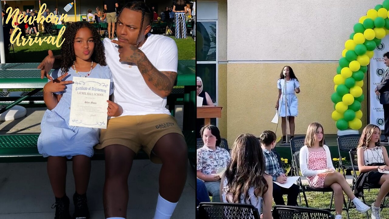 Bow Wow's Daughter Shai Graduates From 5th Grade! 🎓