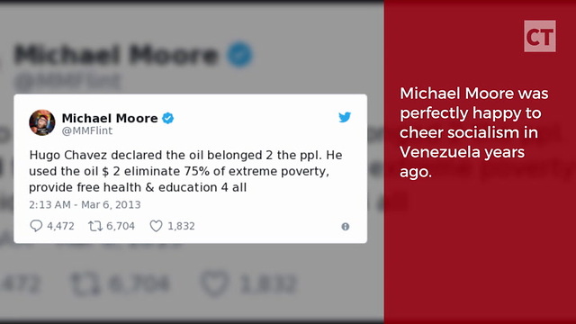 Flashback: Moore Cheers Economy Now in Utter Ruin