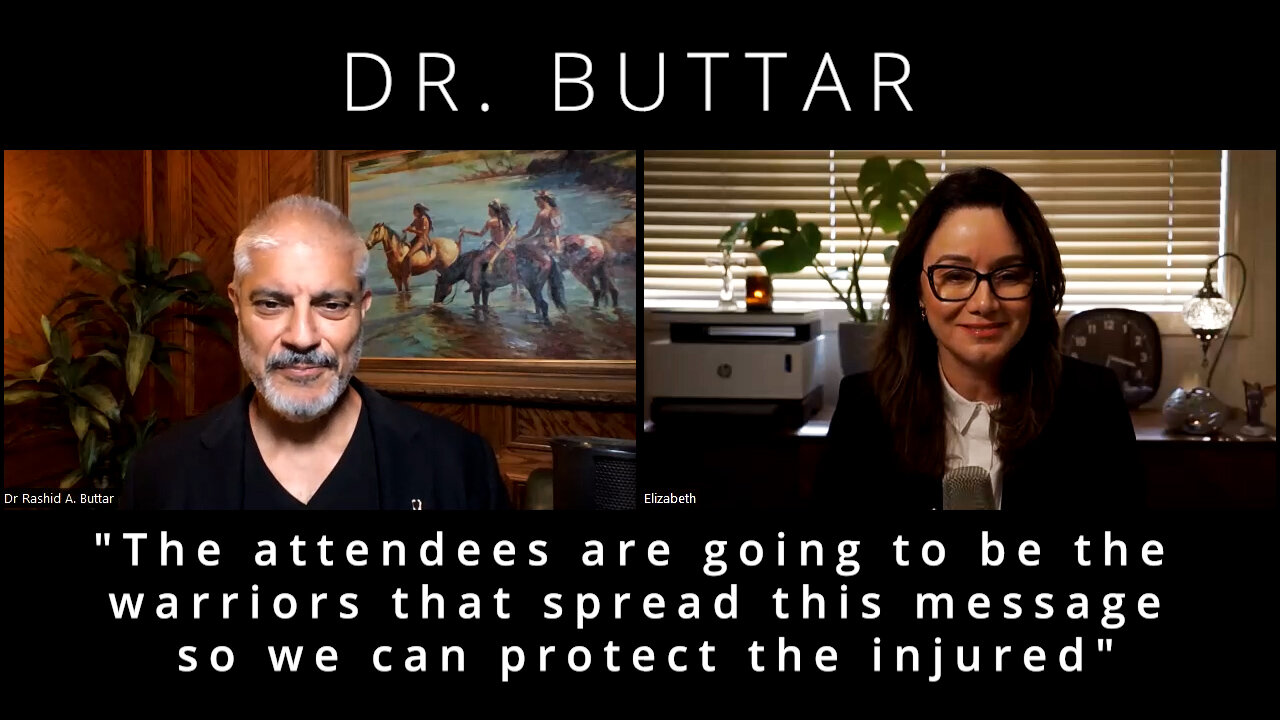 The attendees are going to be the warriors that spread this message so we can protect the injured