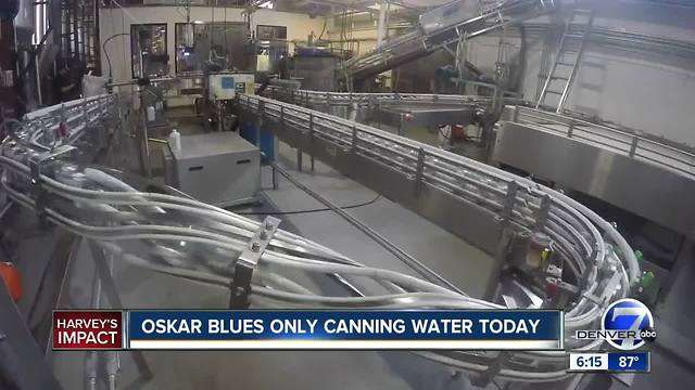 Oskar Blues Brewery halting beer production to can water for Houston