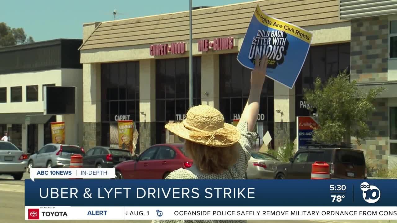 In-Depth: Why Lyft, Uber drivers launched a 24-hour strike